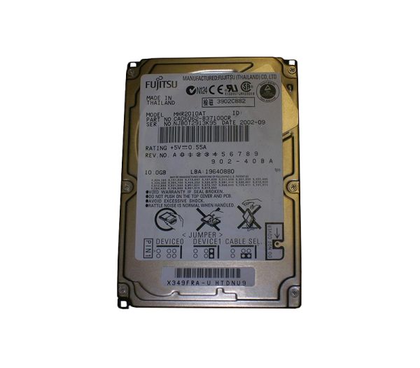 MHR2010AT Fujitsu Mobile 10GB 4200RPM ATA-100 2MB Cache 2.5-inch Hard Drive