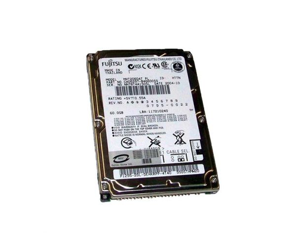 MHT2060ATPL Fujitsu Mobile 60GB 4200RPM ATA-100 2MB Cache 2.5-inch Hard Drive