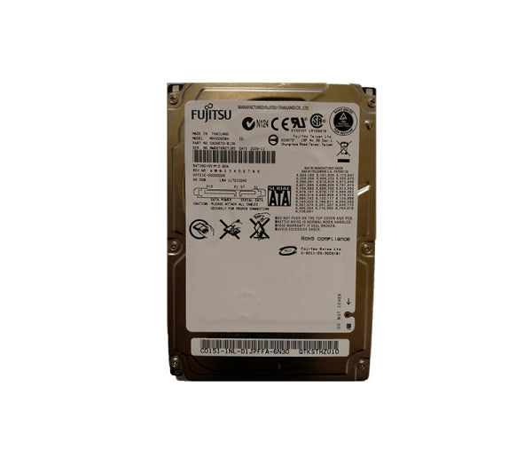 MHV2060BH Fujitsu Mobile 60GB 5400RPM SATA 1.5GB/s 8MB Cache 2.5-inch Hard Drive