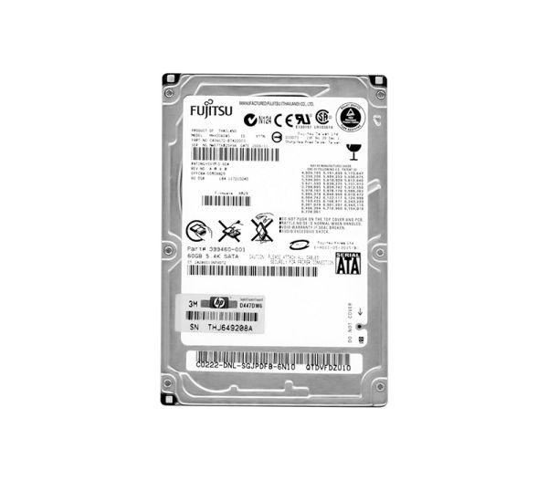 MHV2060BS Fujitsu Extended Duty Mobile 60GB 5400RPM SATA 1.5GB/s 8MB Cache 2.5-inch Hard Drive