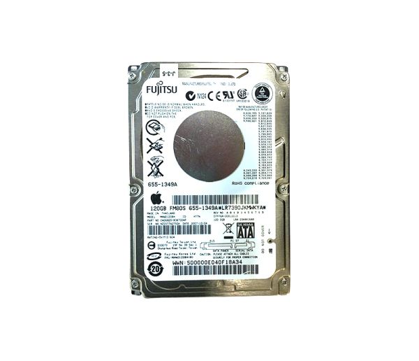 MHW2120BH Fujitsu 120GB 5400RPM 8MB Cache SATA 7-Pin 2.5-inch Hard Drive