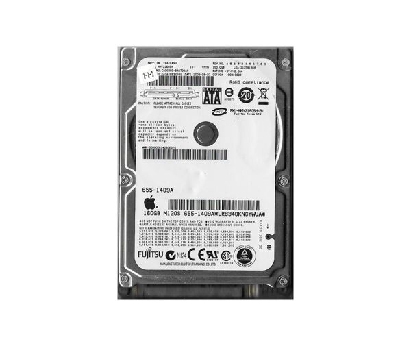 MHY2160BH Fujitsu 160GB 5400RPM 8MB Cache 2.5-inch SATA Laptop Hard Drive