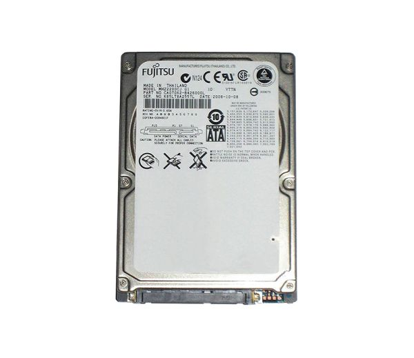 MHZ2200CJ Fujitsu Mobile 200GB 7200RPM SATA 3GB/s 16MB Cache 2.5-inch Hard Drive