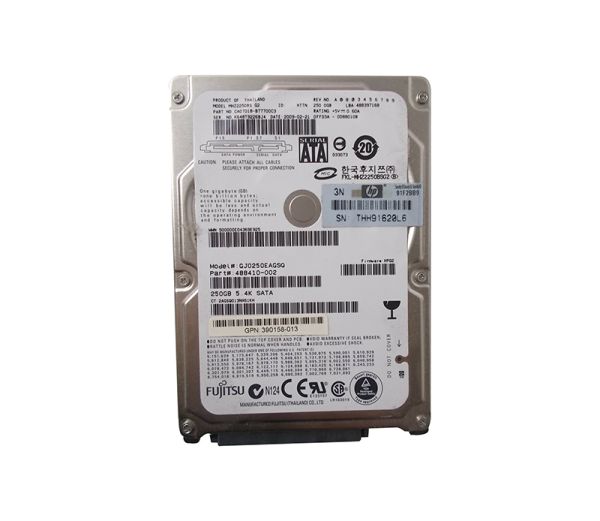 MHZ2250BS Fujitsu Extended Duty Mobile 250GB 5400RPM SATA 3GB/s 8MB Cache 2.5-inch Hard Drive