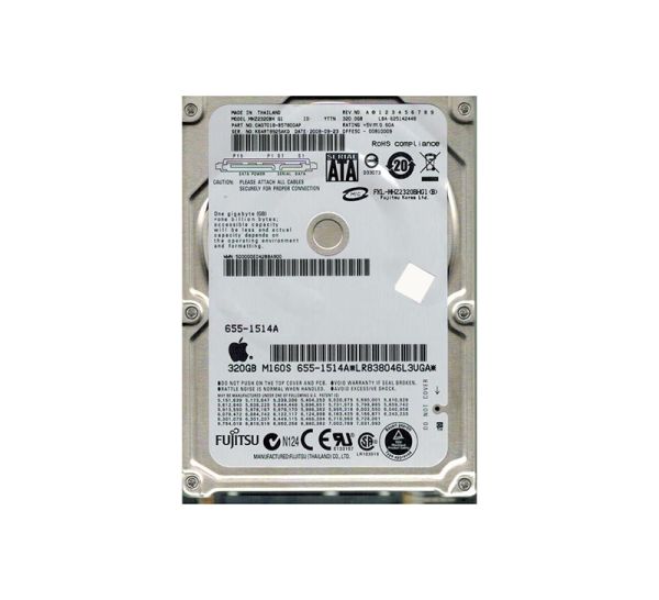 MHZ2320BH Fujitsu 320GB 5400RPM SATA 3Gb/s 8MB Cache 2.5-inch Hard Drive