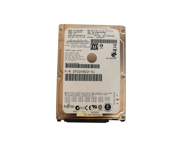 MJA2160CH Fujitsu Mobile 160GB 5400RPM SATA 3GB/s 8MB Cache 2.5-inch Hard Drive