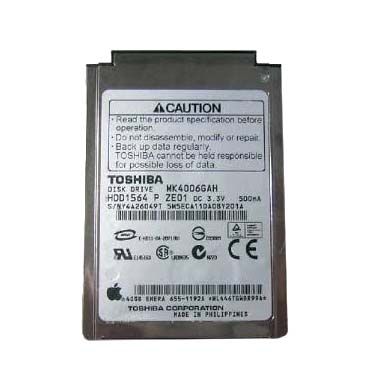MK4006GAH Toshiba 40GB 4200RPM ATA-100 2MB Cache 1.8-inch Hard Disk Drive