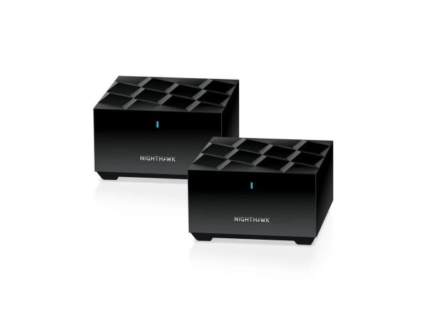 MK72-100NAS Netgear Nighthawk AX3000 Mesh WiFi 6 System with Router + 1 Satellite Extender 3Gbps