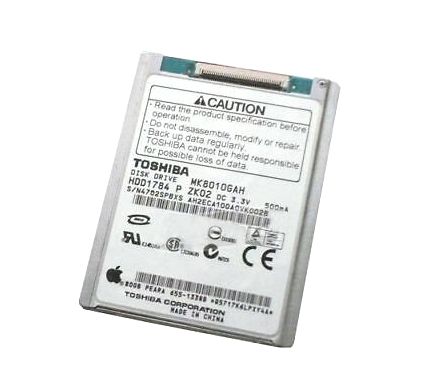 MK8010GAH Toshiba 80GB 4200RPM 2MB Cache 1.8-inch ZIF ATA-100 Laptop Hard Drive