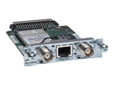 HWIC-3G-CDMA-T Cisco 3G Wireless WAN High-Speed WAN Interface Card