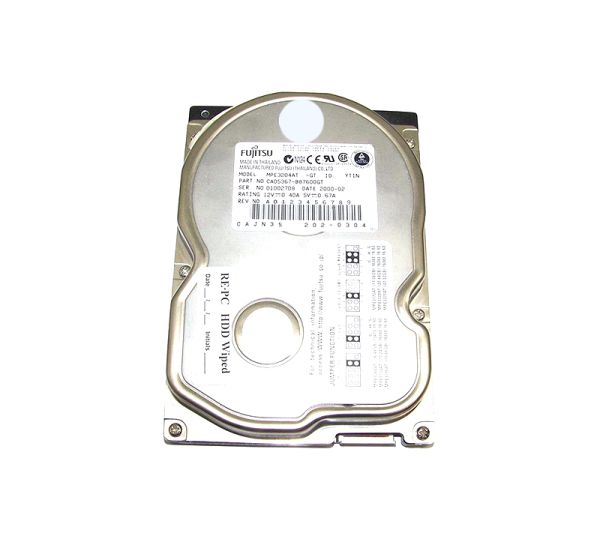 MPE3204AT Fujitsu Desktop 20.5GB 5400RPM ATA-66 512KB Cache 3.5-inch Hard Disk Drive