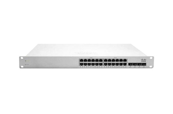 MS220-24 Cisco Meraki MS220 Series MS220-24 24 x Ports 10/100/1000Base-T + 4 x Ports SFP Uplinks Rack-mountable Layer 2 Managed Gigabit Ethernet Network Switch
