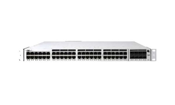 MS390-48P-HW Cisco Meraki MS390 Series MS390-48 48 x Ports PoE+ 10/100/1000Base-T + 2 x Ports SFP+/QSFP+ 1U Rack-mountable Layer 3 Managed Network Switch