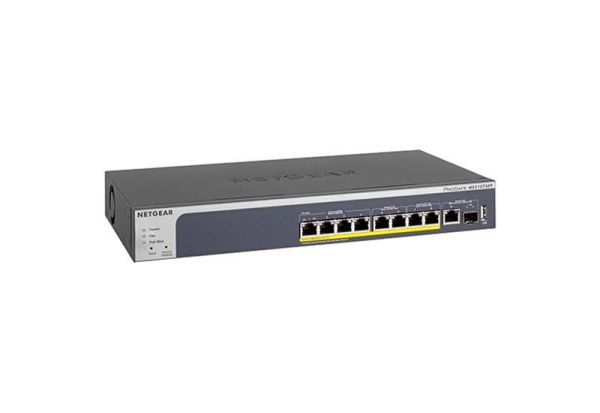 MS510TXPP Netgear MS510TX 4 x 1G Copper Ports 1000Base-T + 2 x 2.5G Copper Ports + 2 x 5G Copper Ports + 1 x Dedicated 10G Copper Port 1 x SFP+ Ports Layer 3 Managed Gigabit Ethernet Network Switch