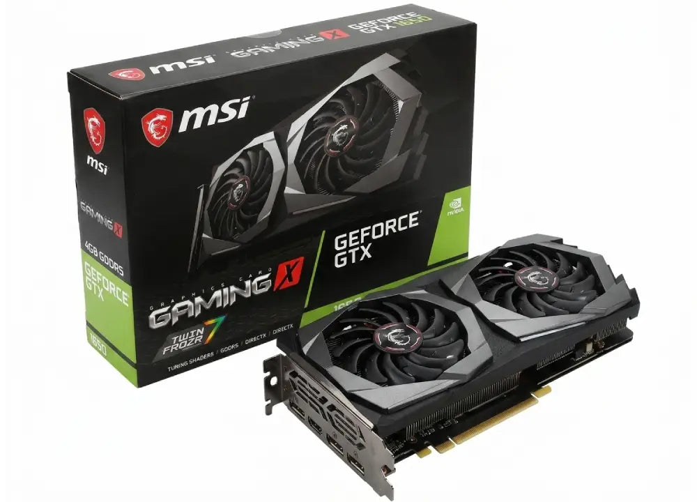 G165D6GX MSI GeForce GTX 1650 GAMING X 4GB GDDR6 Video Graphics Card