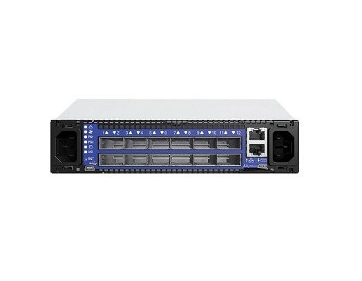 MSX1012B-2BFS Mellanox 12-Port 1000Base-T Layer-3 Managed Gigabit Ethernet Switch Rack-Mountable