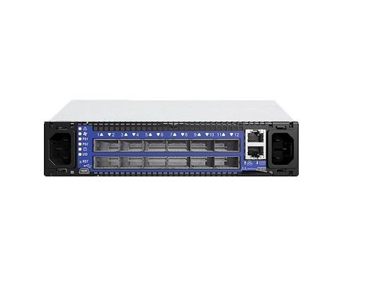 MSX1012B-2BRS Mellanox 12-Port 1000Base-T Layer-3 Managed Gigabit Ethernet Switch Rack-Mountable
