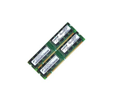 MT16LSDT6464AG-13ED2 Micron Technology 512MB PC133 133MHz non-ECC Unbuffered CL2 168-Pin DIMM Memory Module