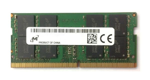 MTA8ATF51264HZ-2G1B1 Micron Technology 4GB DDR4-2133MHz PC4-17000 non-ECC Unbuffered CL15 260-Pin SoDimm 1.2V Single Rank Memory Module