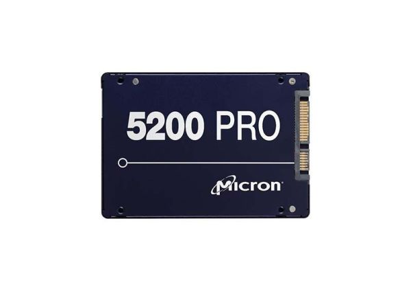 MTFDDAK3T8TDD-1AT1ZABYY Micron 5200 PRO Series 3.84TB Triple-Level Cell SATA 6Gb/s 3D NAND 2.5-Inch Solid State Drive