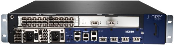 MX80 Juniper Mx80 Modular Internet Router 2X Mic-3D-2Xge-Xfp Modules