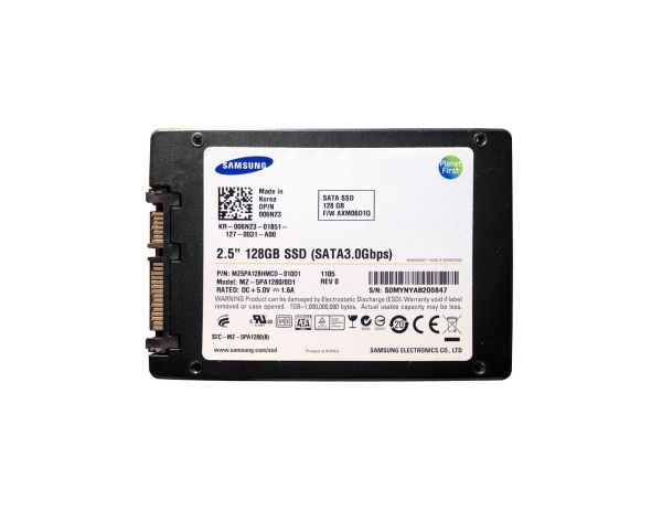 MZ-5PA1280/0D1 Samsung 128GB SATA 2.5-inch Solid State Drive
