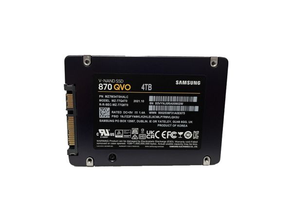 MZ-77Q8T0B Samsung SM870 QVO 8TB Quad-Level-Cell SATA 6Gb/s 2.5-Inch Solid State Drive