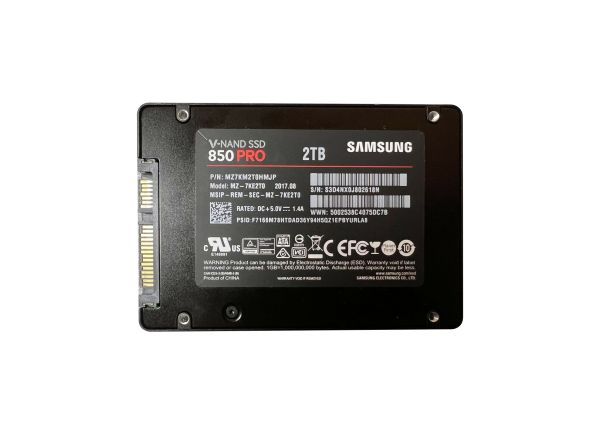 MZ-7KE2T0BW Samsung 850 Pro 2TB 2.5-inch SATA 6GB/s Solid State Drive