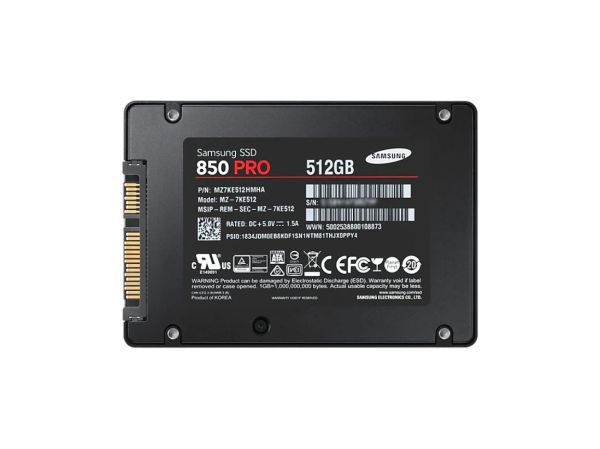 MZ-7KE512BW Samsung 850 PRO 512GB SATA 6GB/s 2.5-inch Solid State Drive