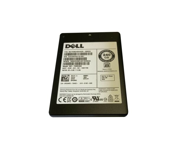 MZ-7KM240A Samsung SM863 240GB Mix Use SATA 6Gb/s SFF 2.5-inch Solid State Drive