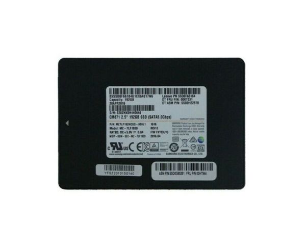 MZ-7LF1920 Samsung 192GB 2.5-inch 7mm Solid State Drive
