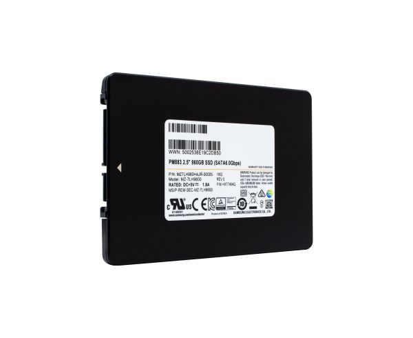MZ-7LH9600 Samsung PM883 960GB 3D Triple-Level-Cell SATA 6Gb/s 2.5-Inch Solid State Drive