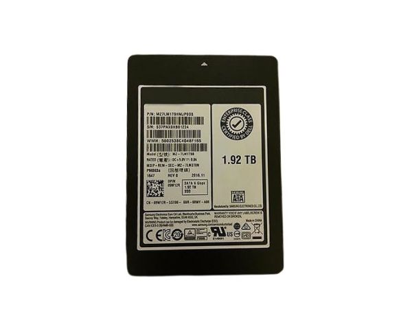 MZ-7LM1T9B Samsung PM863a Series 1.92TB Triple-Level Cell SATA 6Gb/s 2.5-inch Solid State Drive