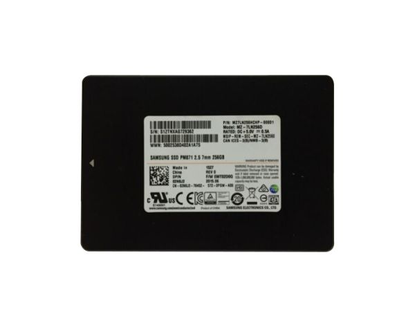 MZ-7LN256D Samsung PM871 256GB SATA 6Gb/s 2.5-inch Solid State Drive