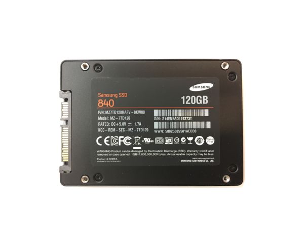 MZ-7TD120 Samsung 120GB SATA 2.5-inch Thin Solid State Drive for Laptop Inspiron 5537