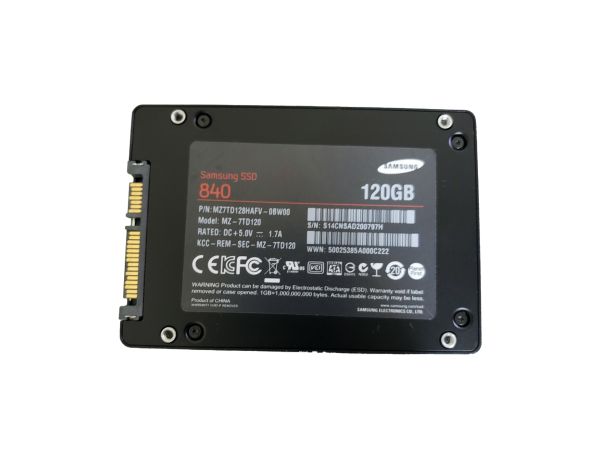 MZ-7TD120KW Samsung 840 Series 120GB SATA 6Gb/s 2.5-inch Solid State Drive