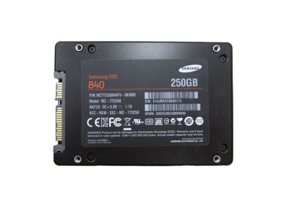 MZ-7TD250BW Samsung 840 Series 250GB Triple-Level Cell SATA 6Gb/s 2.5-inch Solid State Drive