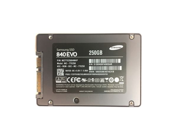 MZ-7TE250 Samsung 840 EVO 250GB SATA 6GB/s 2.5-inch Solid State Drive