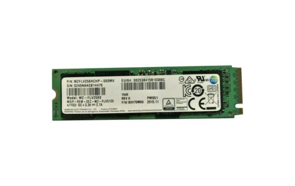MZ-FLV2560 Samsung PM951 256GB M.2 PCI-Express X4 NVME Solid State Drive