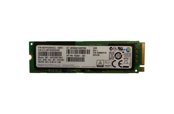 MZ-HPU256T/0H1 Samsung XP941 Series 256GB MLC PCI Express 2.0 x4 NVMe M.2 2280 Solid State Drive