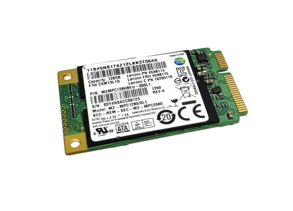 MZ-MPC1280/0L1 Samsung 128GB mSATA PCI-e 1.8-inch Solid State Drive