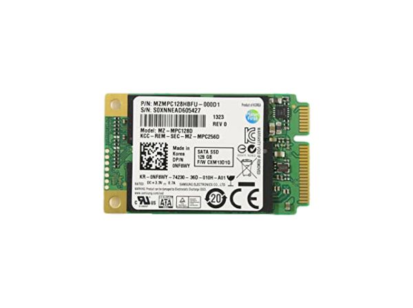 MZ-MPC128D Samsung 128GB mSATA Mini PCI-e 1.8-inch Solid State Drive
