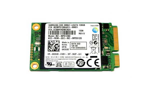 MZ-MPD128D Samsung SM841 128GB mSATA MLC 1.8-inch Solid State Drive