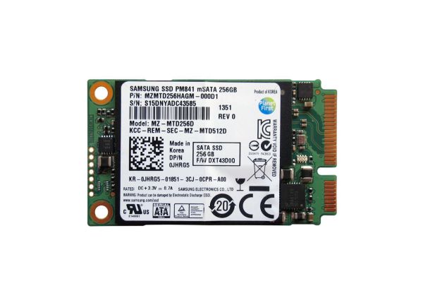 MZ-MTD256D Samsung 256GB mSATA 6.0Gb/s PCI-e Solid State Drive