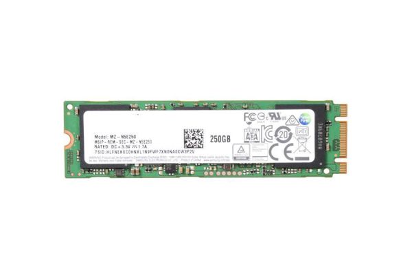 MZ-N5E250BW Samsung 850 EVO 250GB Triple-Level-Cell SATA 6Gb/s M.2 2280 Solid State Drive