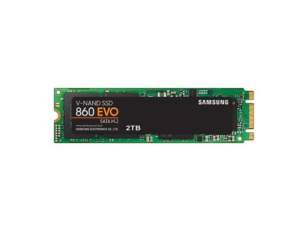 MZ-N6E2T0BW Samsung 860 EVO Series 2TB Multi-Level-Cell SATA 6Gb/s 512MB Cache 2.5-inch Solid State Drive