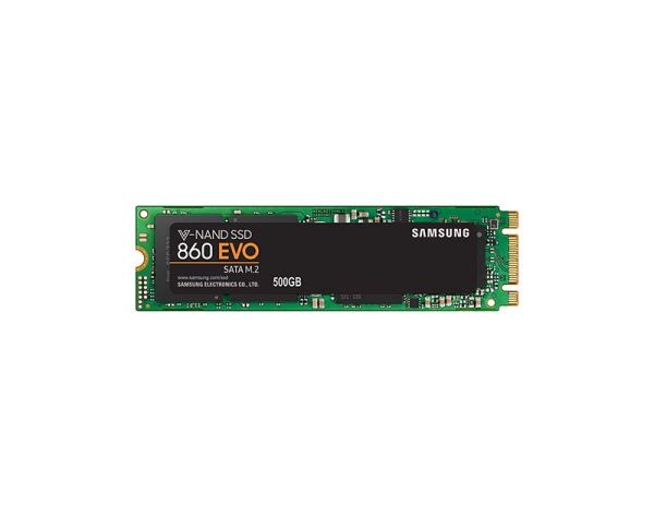 MZ-N6E500BW Samsung 860 EVO Series 500GB SATA 6Gb/s V-NAND 512MB Cache M.2 2280 Solid State Drive