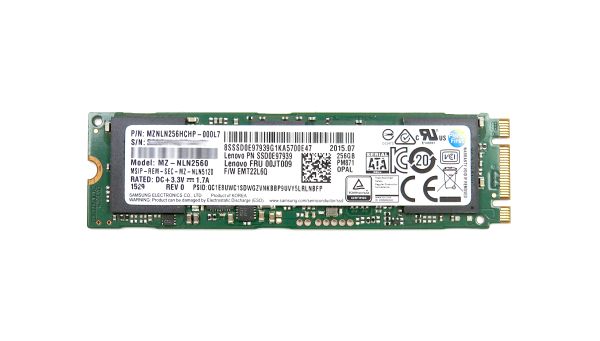 MZ-NLN2560 Samsung 256GB PCI Express M.2 Solid State Drive