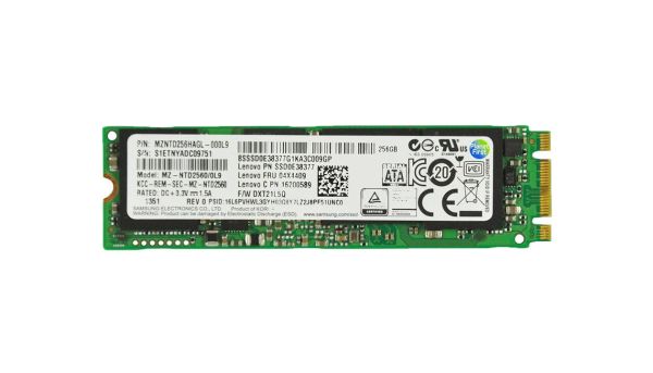 MZ-NTD2560/0L9 Samsung 256GB 6Gb/s SATA Solid State Drive