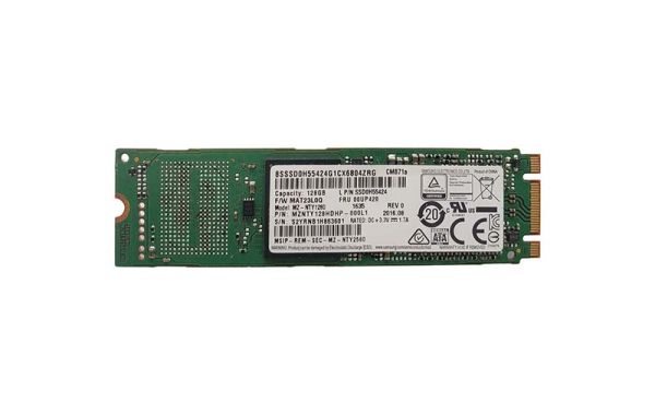 MZ-NTY1280 Samsung CM871a Series 128GB Triple-Level Cell (TLC) SATA 6Gb/s M.2 2280 Solid State Drive